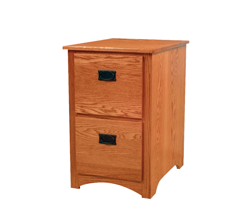 Amish Mission Two-Drawer File Cabinet - 046-JCZ-5