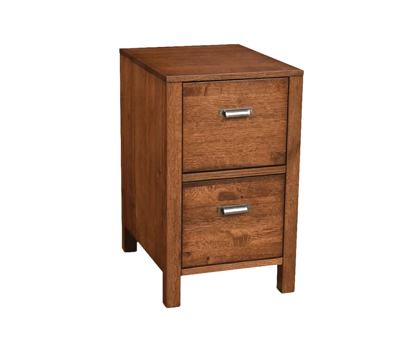 Amish Wakefield 2 Drawer File Cabinet - No, , , , , QSWO, FC10944 Tavern, Black Pulls, 046-53715-GPH Amish Wakefield 2 Drawer File Cabinet - 046-T938CZ