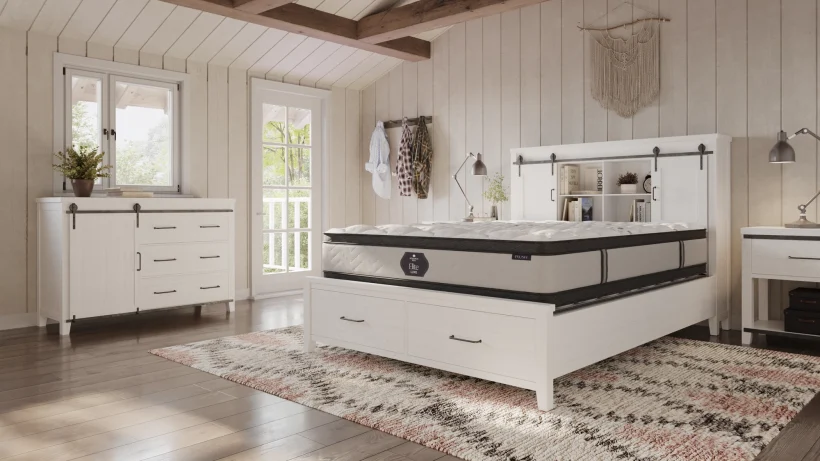 Elite Luxe Plush Mattress - Queen, , , , Mattress Only, , , , Elite Luxe Plush Mattress - 058-BB-MI