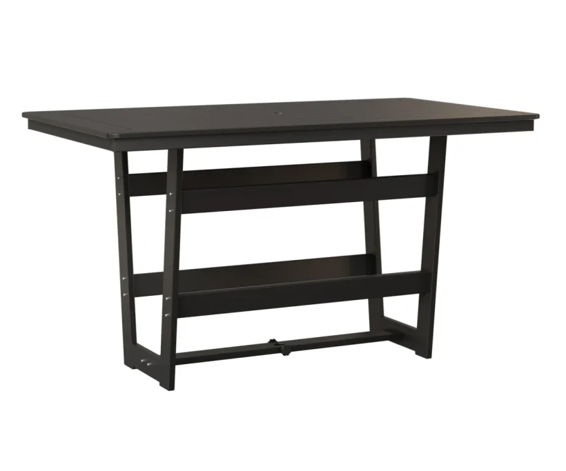 Hudson 40" x 70" Rectangular Bar Table by Berlin Gardens - 191-HRMT4070B