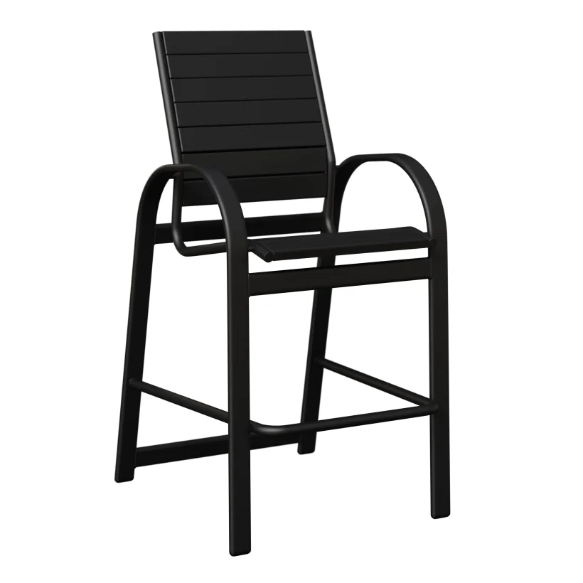 Murphy Aluminum+Poly Bar Chair by Berlin Gardens - 191-MBP