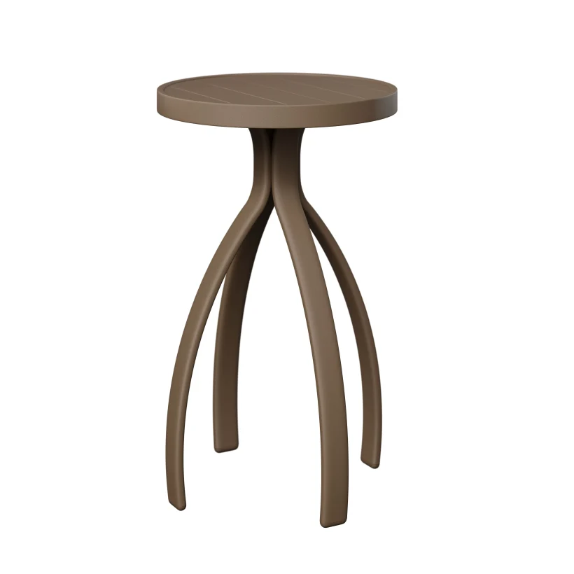 Murphy Aluminum End Table Bar Height by Berlin Gardens - 191-MET1830