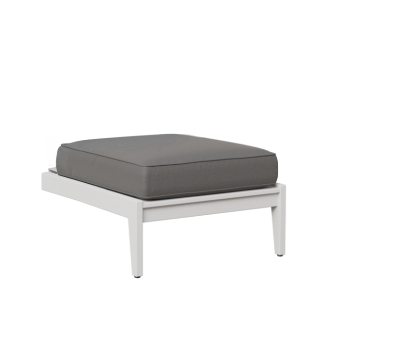 Mayhew Add-On Chaise by Berlin Gardens - White, Cast Slate Mayhew Add-On Chaise by Berlin Gardens - 191-MHAC2630