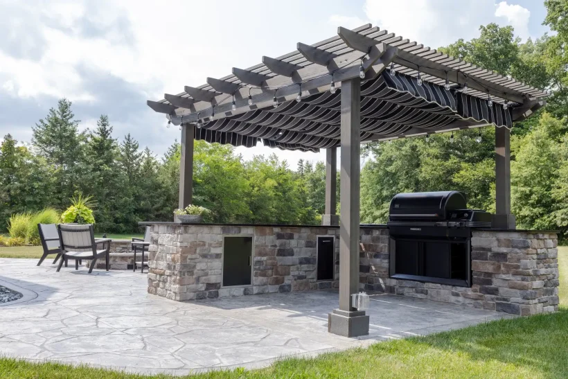 Outback Treated Wood Pergola from Berlin Gardens - 191-OUTBACK