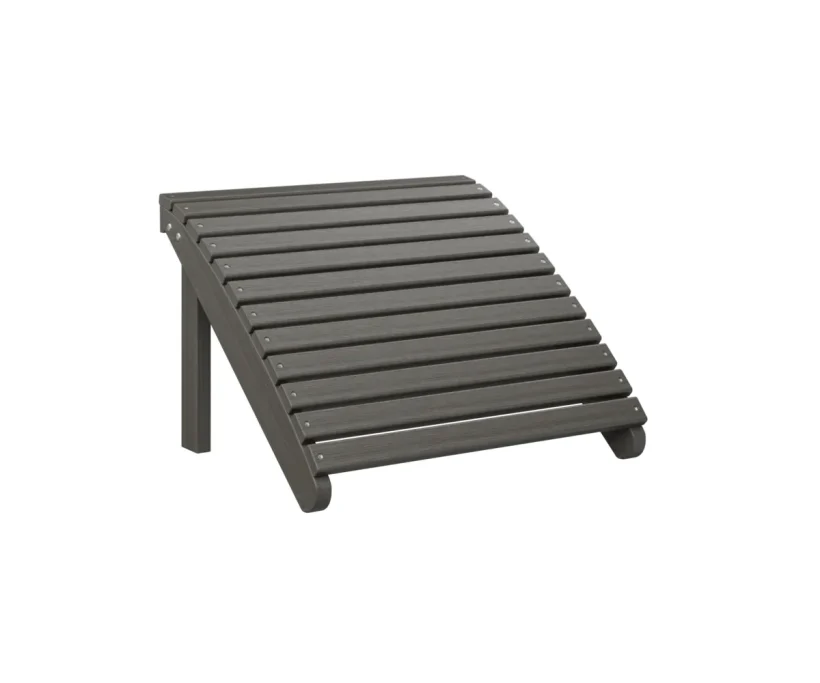 Adirondack Footstool by Berlin Gardens - Coastal Gray, Coastal Gray Adirondack Footstool by Berlin Gardens - 191-PAFS2400