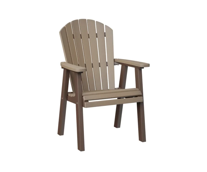 Comfo Back Dining Chair by Berlin Gardens - Weatherwood, Chocolate Brown Comfo Back Dining Chair by Berlin Gardens - 191-PEDC2127