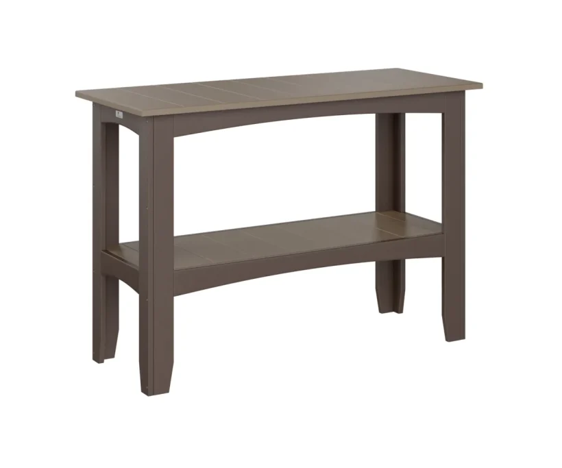 Buffet Table by Berlin Gardens - Weatherwood, Chocolate Brown Buffet Table by Berlin Gardens - 191-POBT2050