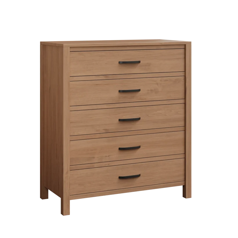 Amish Amanda Solid Hardwood Bedroom 5-Drawer Chest - 281-478-6953718A