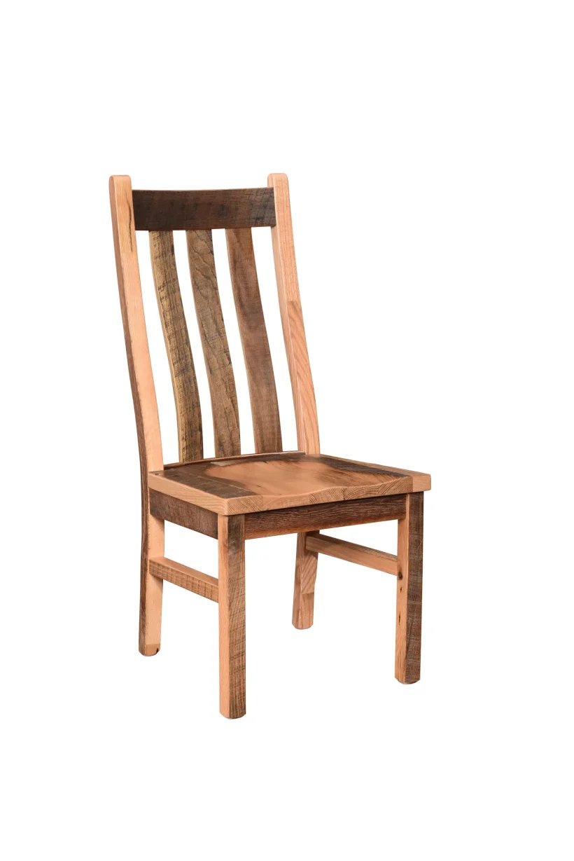 Amish Branson Solid Hardwood Dining Side Chair - 281-562-YPZ