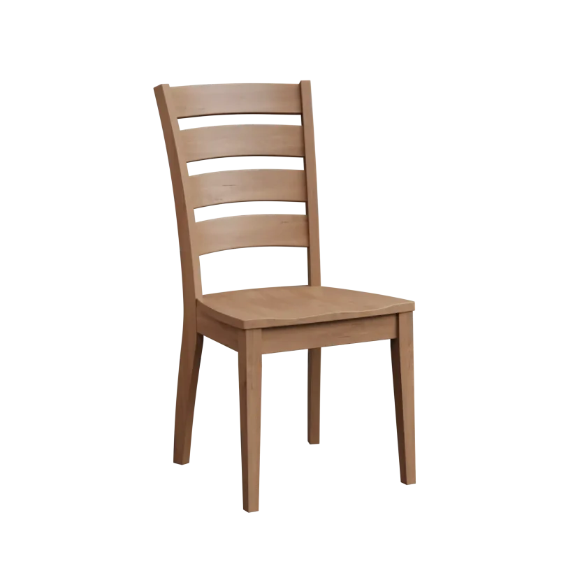 Amish Dover Solid Hardwood Dining Side Chair - No, , , , , Brown Maple, D22N08963 Sandstone Amish Dover Solid Hardwood Dining Side Chair - 281-693-APZ
