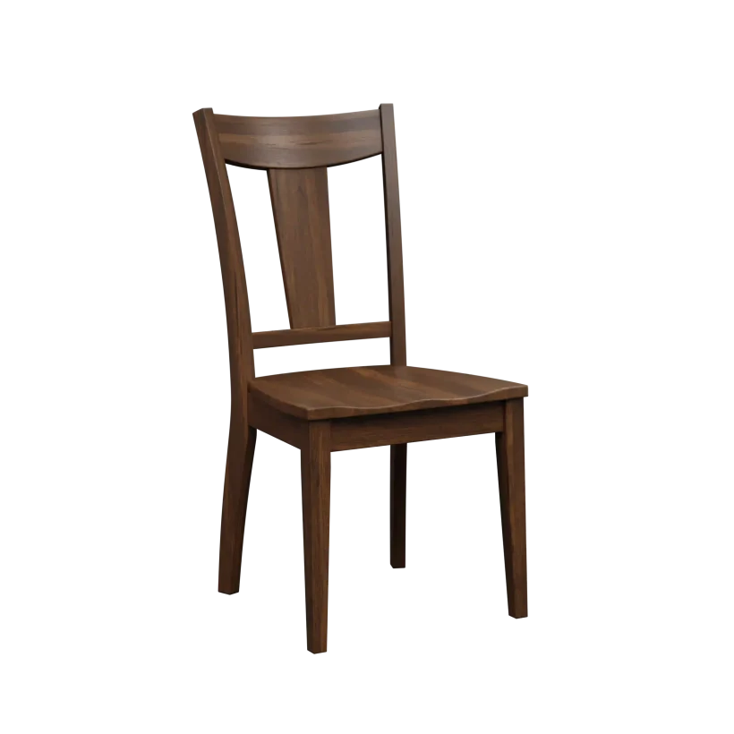 Amish Hamilton Solid Hardwood Dining Side Chair - No, , , , , Rustic Hickory, FC-40592 Earthtone Amish Hamilton Solid Hardwood Dining Side Chair - 281-696-EPZ