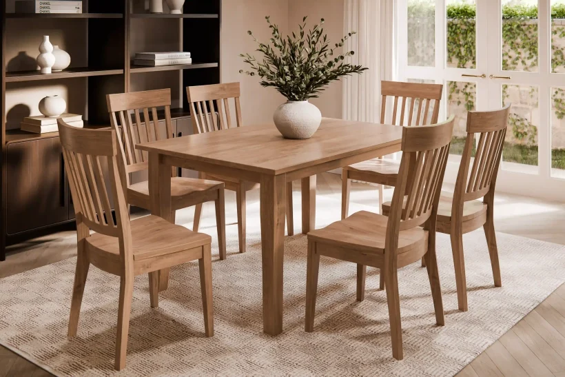 Amish Gordon Solid Hardwood Dining Table - 281-VZ-35-QXYIB