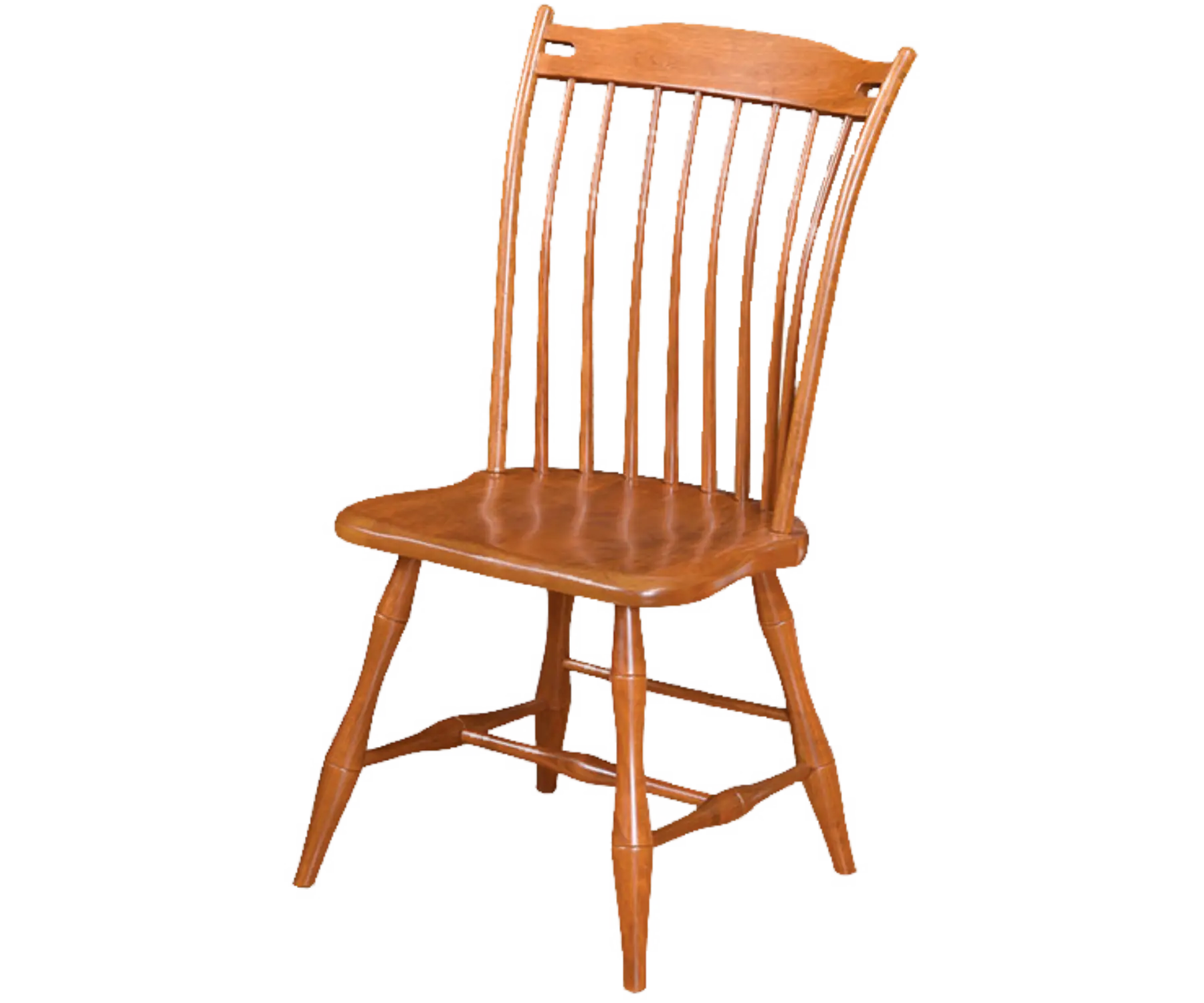 Amish Concord Side Chair #1 - No, , , , , Rustic Cherry, OCS104 Seely Amish Concord Side Chair #1 - 016-ZL104