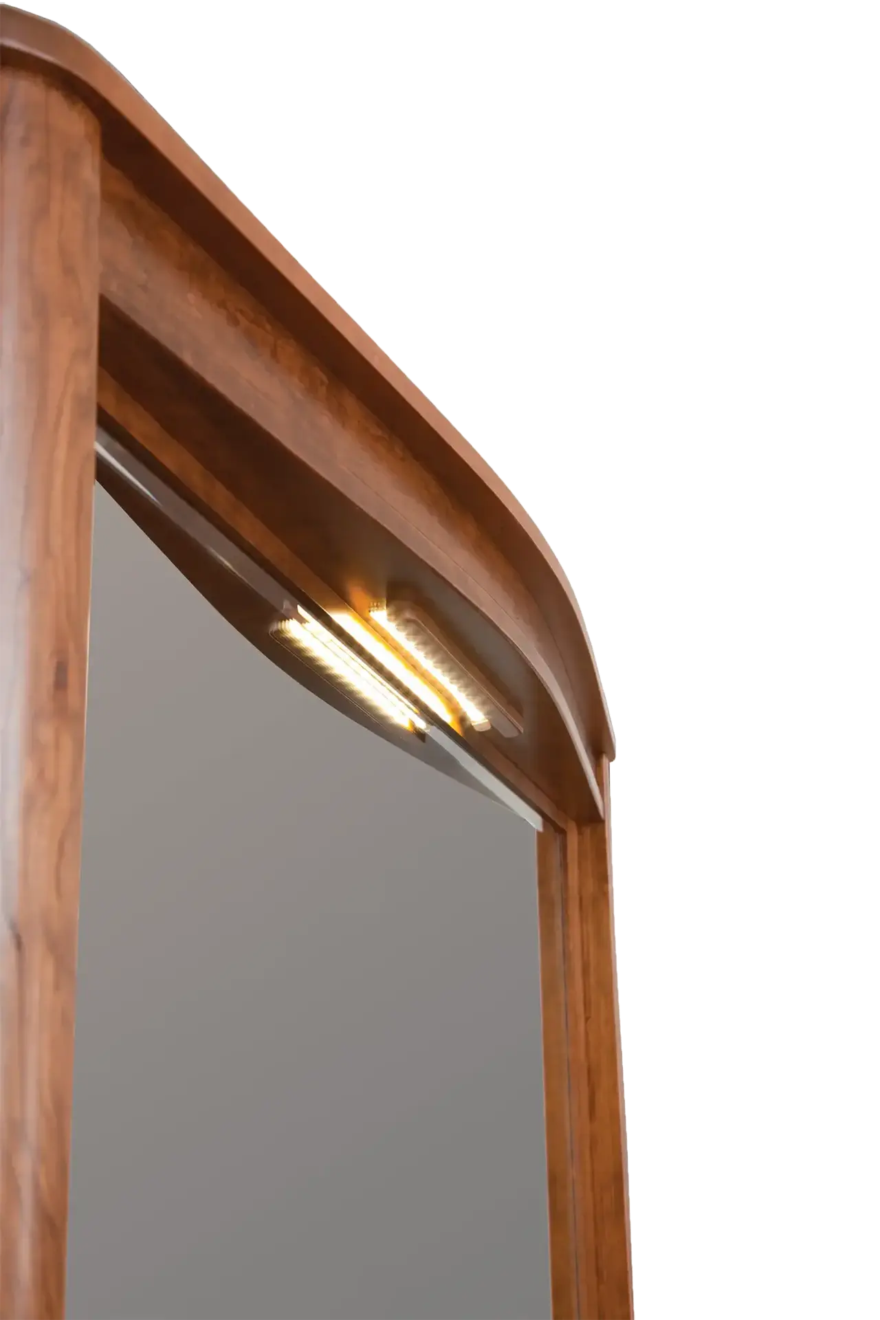 Amish Meridian Deluxe Mirror - Brown Maple, OCS227 Rich Cherry Amish Meridian Deluxe Mirror - 017-ZTC883