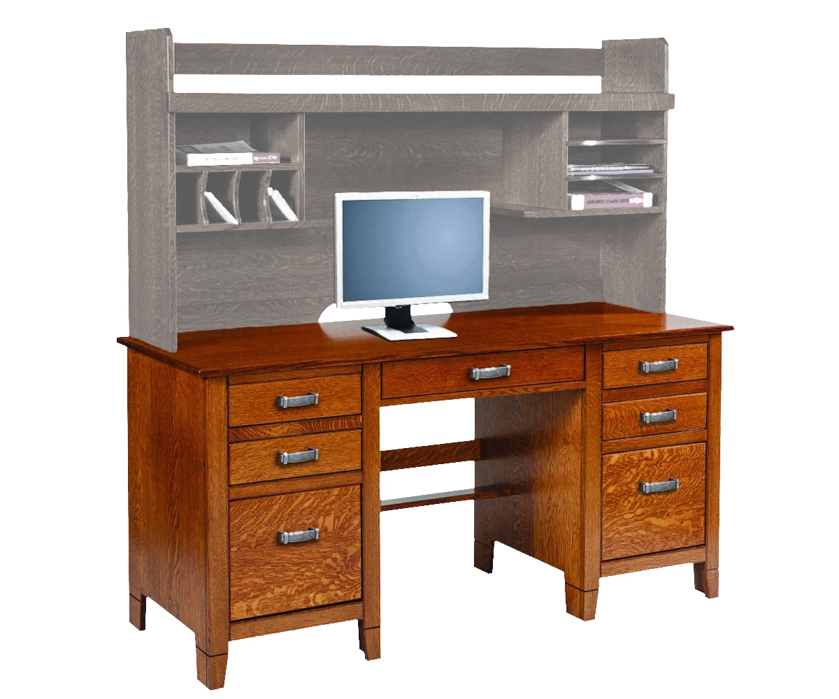 Amish Jacobsville Desk - No, , , , , QSWO, OCS113 Michael's Cherry, Black Pulls, 046-4426-WI, Black Pulls, 046-4426-WI Amish Jacobsville Desk - 046-GAMA-5695