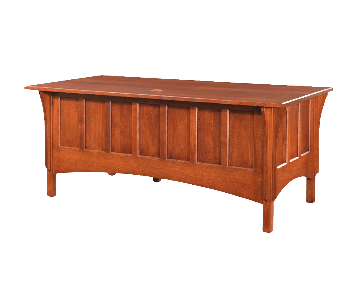 Amish Mission Executive Desk - No, , , , , QSWO, OCS113 Michael's Cherry, Bronze Pulls, 046-29349-ORB, Bronze Pulls, 046-29349-ORB Amish Mission Executive Desk - 046-JBA