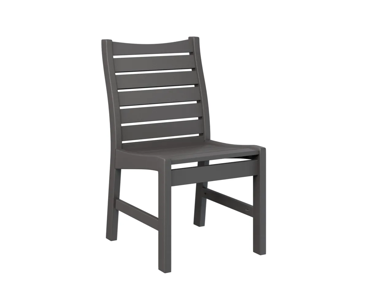 Bristol Dining Chair by Berlin Gardens - Smoke Gray, Smoke Gray Bristol Dining Chair by Berlin Gardens - 191-BDC2037