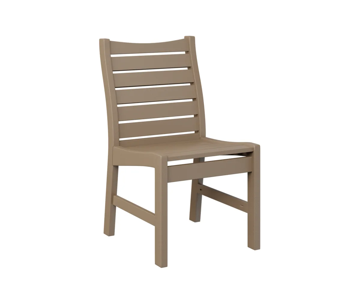 Bristol Dining Chair by Berlin Gardens - Weatherwood, Weatherwood Bristol Dining Chair by Berlin Gardens - 191-BDC2037