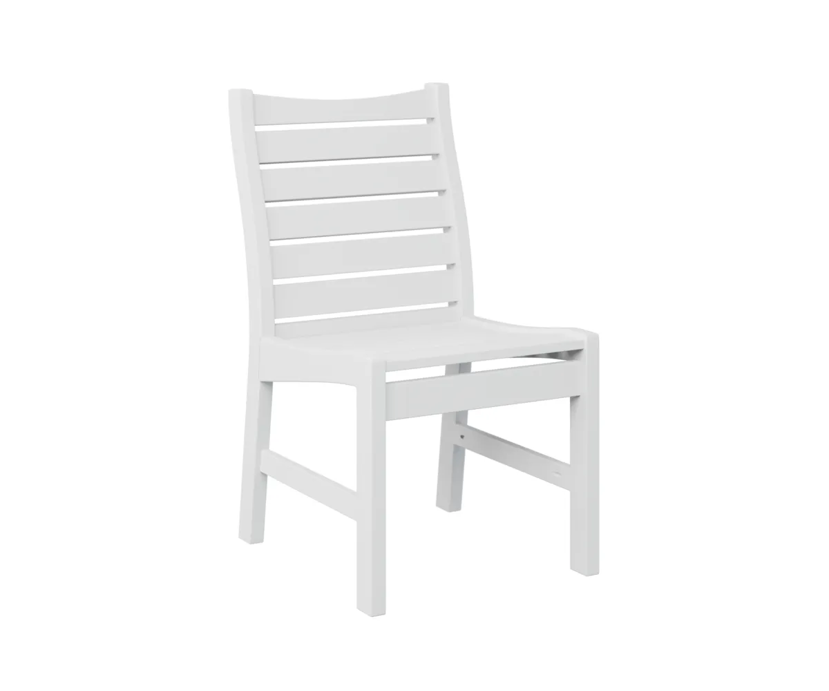 Bristol Dining Chair by Berlin Gardens - White, White Bristol Dining Chair by Berlin Gardens - 191-BDC2037