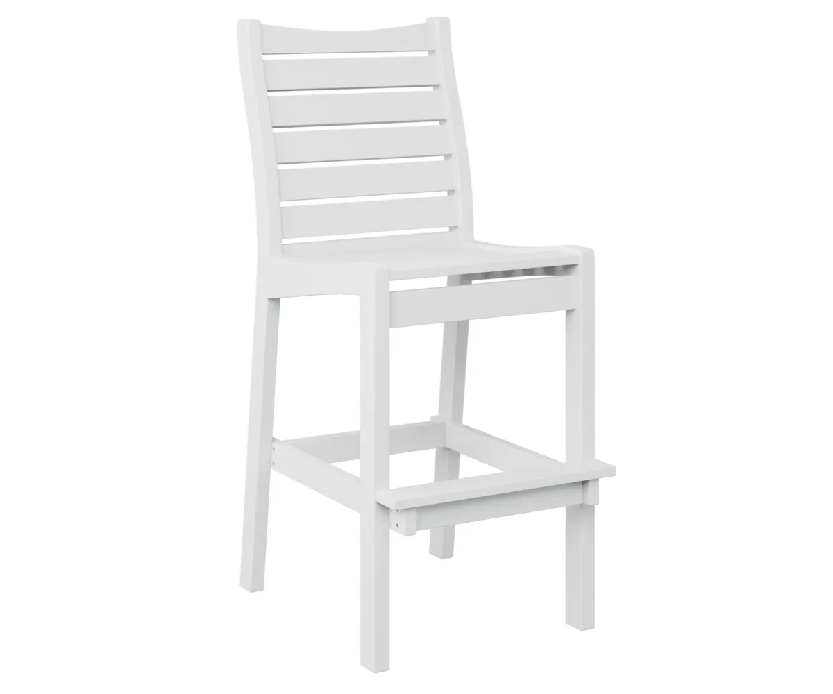Bristol Extra Tall Chair by Berlin Gardens - White, White Bristol Extra Tall Chair by Berlin Gardens - 191-BXTC2049