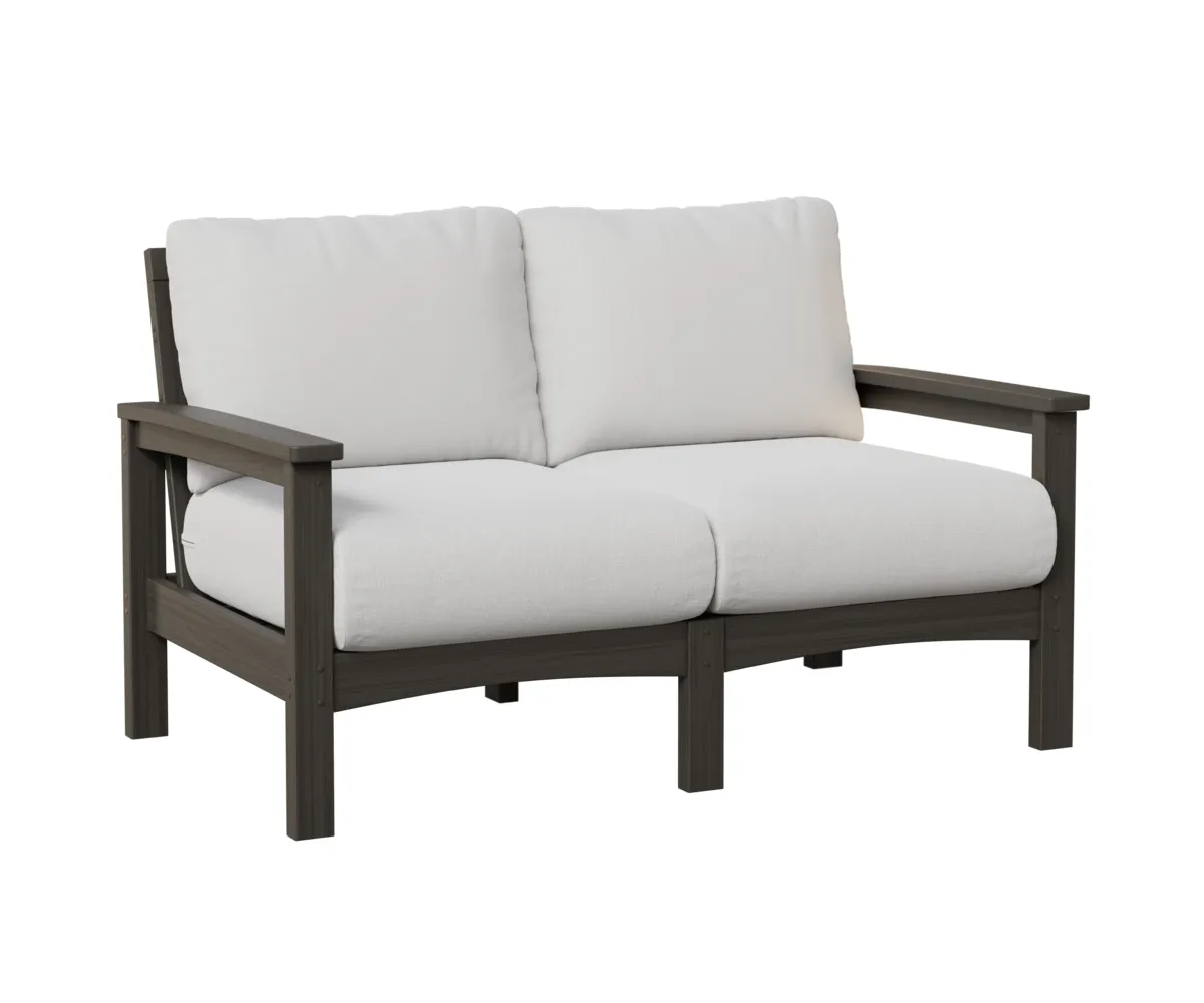 Camden Loveseat by Berlin Gardens - Coastal Gray, Marvel Cloud (Discontinued) Camden Loveseat by Berlin Gardens - 191-CL5332