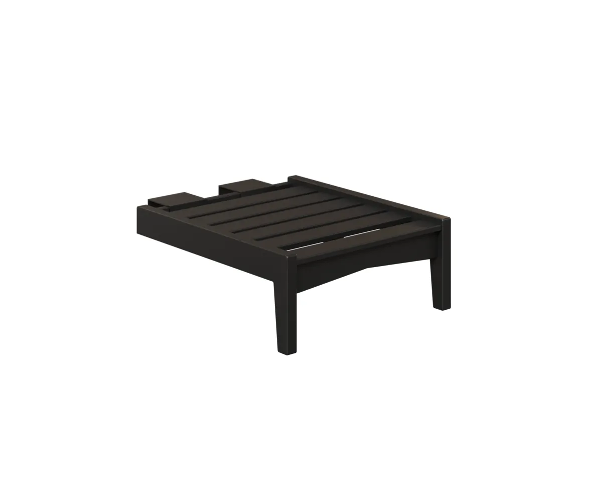 Classic Terrace Add-On Chaise by Berlin Gardens - Black, Please Choose Fabric Classic Terrace Add-On Chaise by Berlin Gardens - 191-CTAC2730