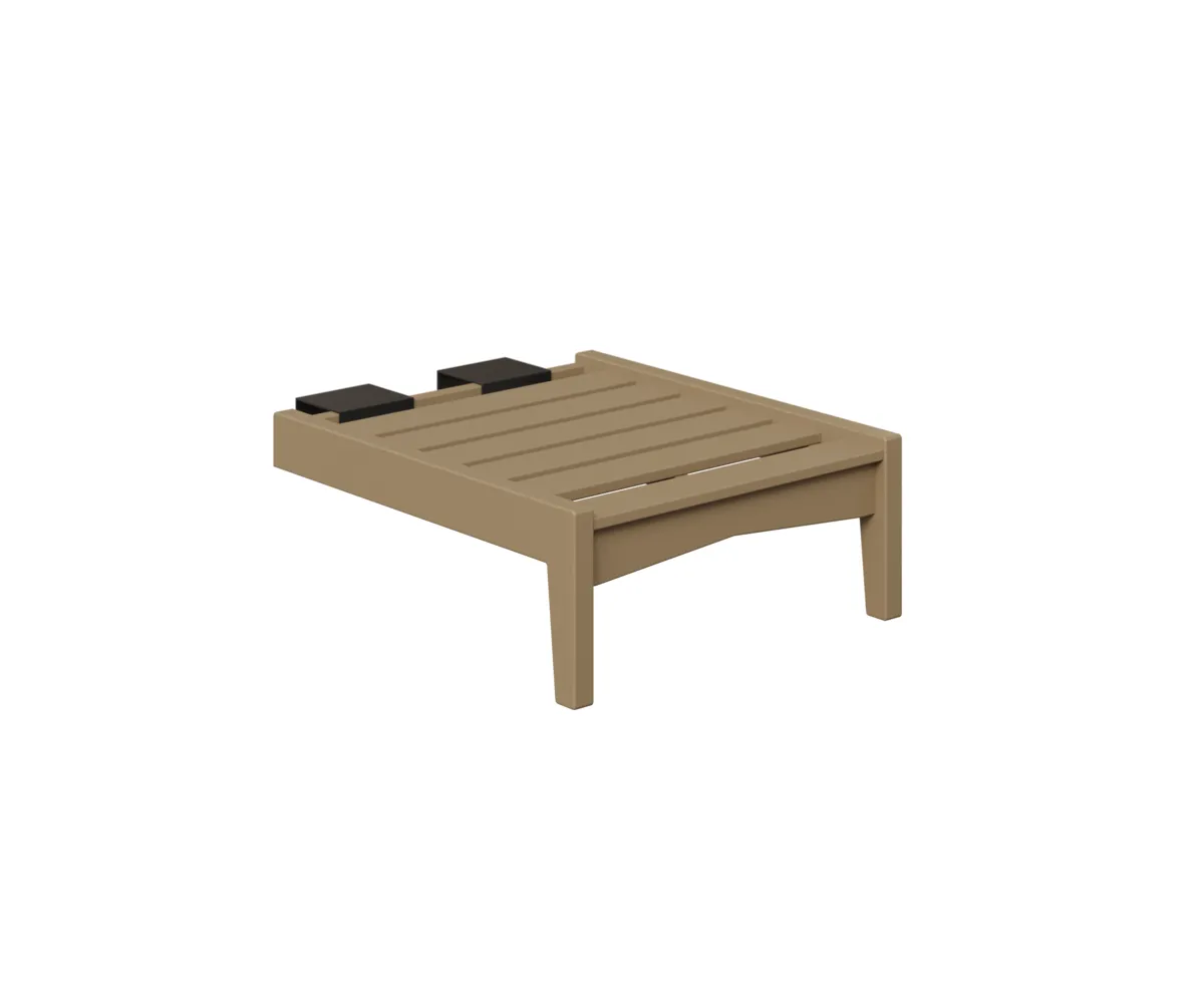 Classic Terrace Add-On Chaise by Berlin Gardens - Weatherwood, Please Choose Fabric Classic Terrace Add-On Chaise by Berlin Gardens - 191-CTAC2730