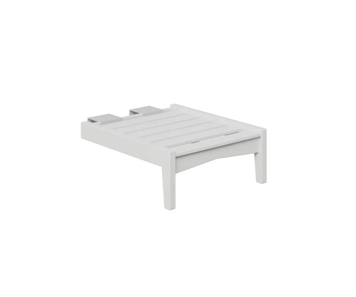 Classic Terrace Add-On Chaise by Berlin Gardens - White, Please Choose Fabric Classic Terrace Add-On Chaise by Berlin Gardens - 191-CTAC2730