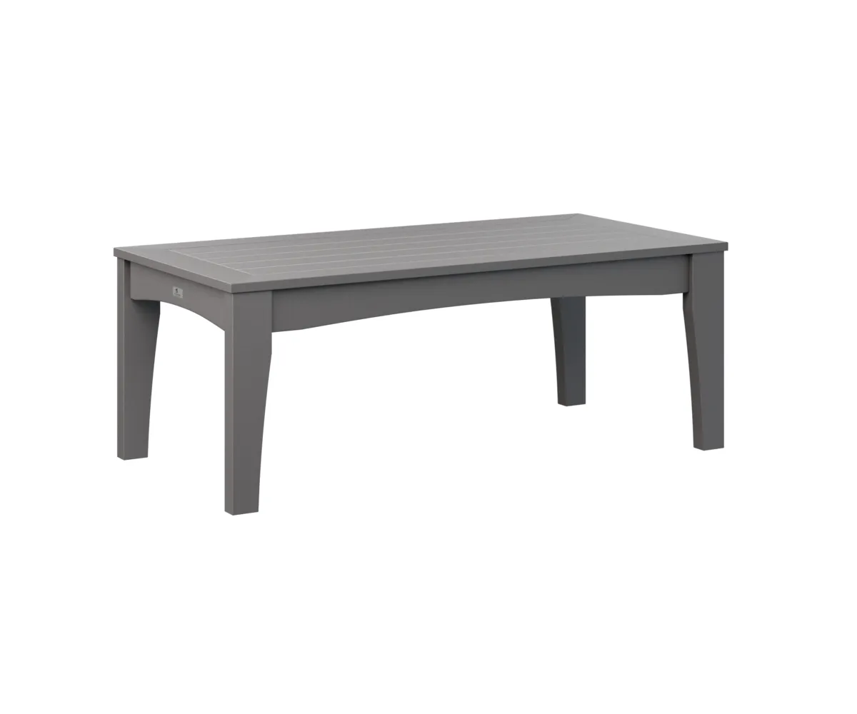 Classic Terrace Coffee Table by Berlin Gardens - Smoke Gray Classic Terrace Coffee Table by Berlin Gardens - 191-CTCT4818