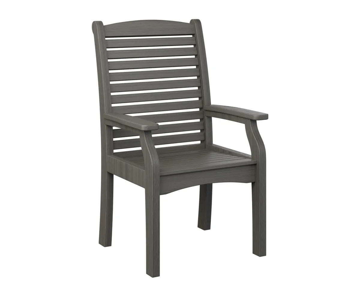 Classic Terrace Dining Chair by Berlin Gardens - Coastal Gray, Coastal Gray Classic Terrace Dining Chair by Berlin Gardens - 191-CTDC2744