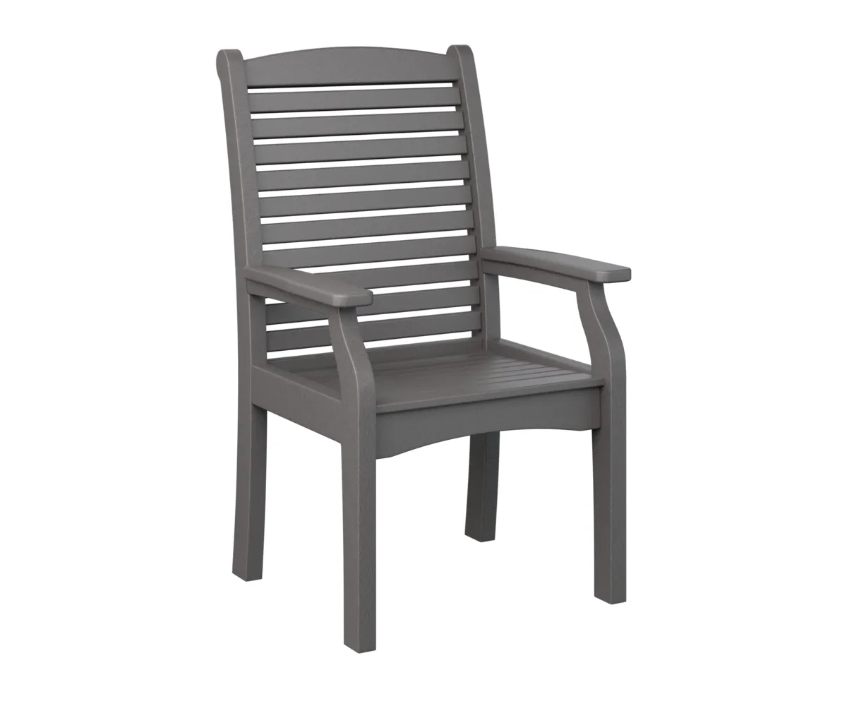 Classic Terrace Dining Chair by Berlin Gardens - Smoke Gray, Smoke Gray Classic Terrace Dining Chair by Berlin Gardens - 191-CTDC2744