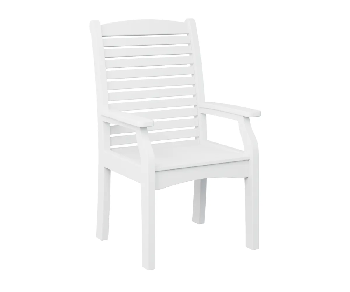Classic Terrace Dining Chair by Berlin Gardens - White, White Classic Terrace Dining Chair by Berlin Gardens - 191-CTDC2744