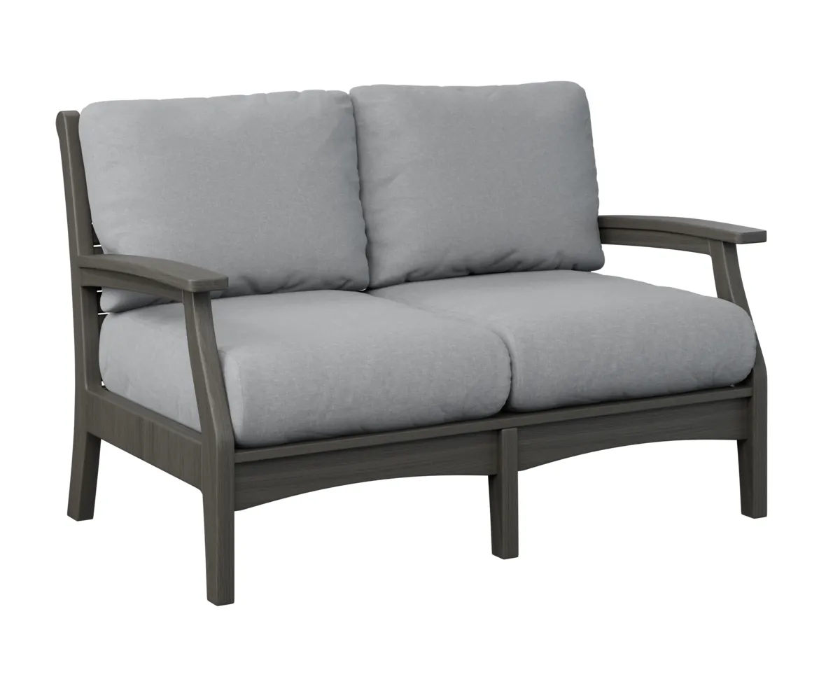 Classic Terrace Loveseat by Berlin Gardens - Coastal Gray, Canvas Granite Classic Terrace Loveseat by Berlin Gardens - 191-CTL5734