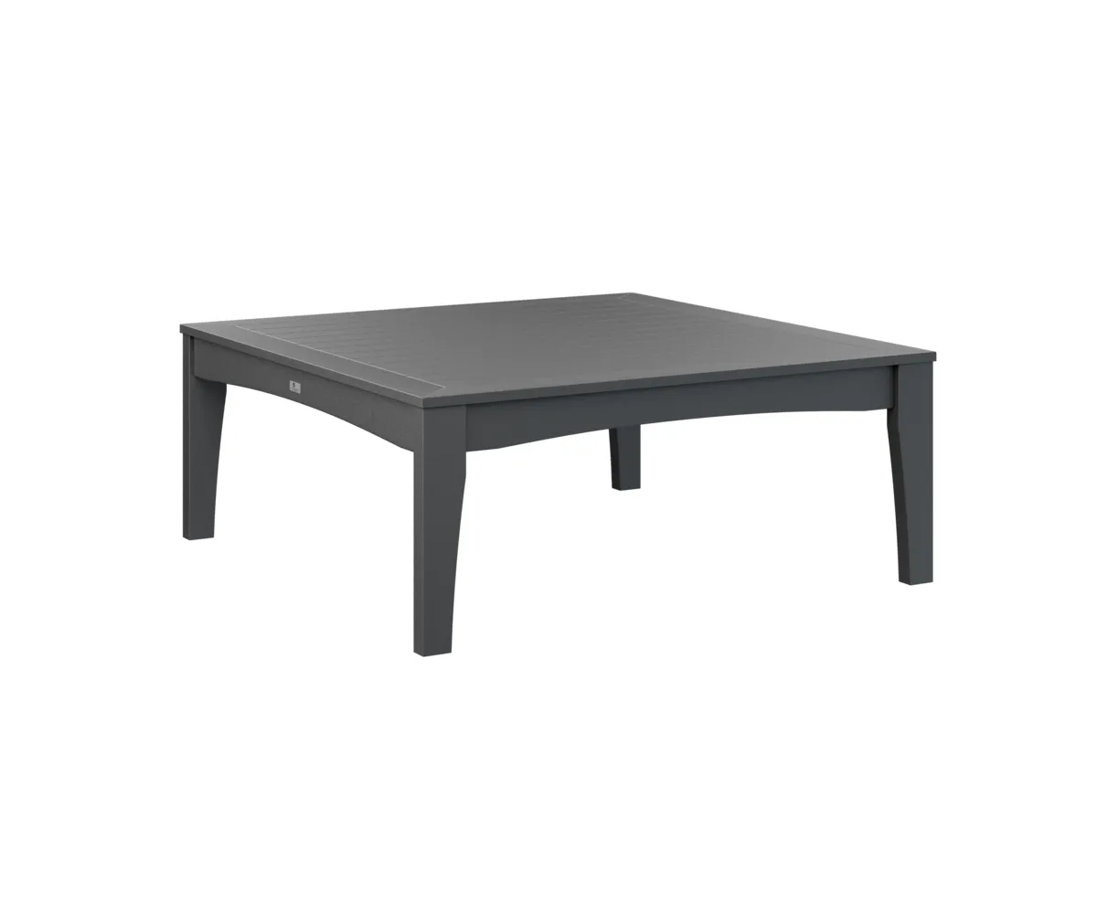 Classic Terrace Square Coffee Table by Berlin Gardens - Black Classic Terrace Square Coffee Table by Berlin Gardens - 191-CTSCT4545