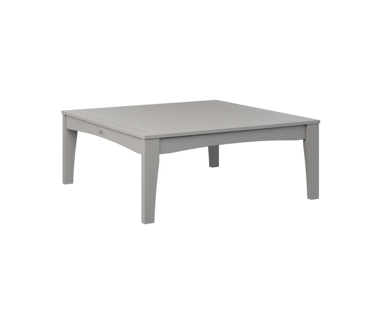 Classic Terrace Square Coffee Table by Berlin Gardens - Light Gray Classic Terrace Square Coffee Table by Berlin Gardens - 191-CTSCT4545