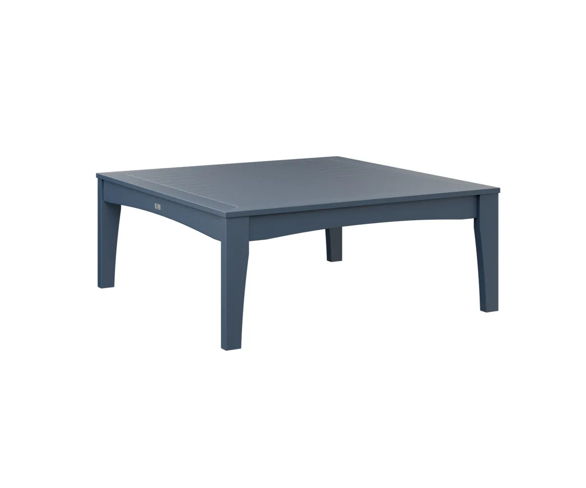 Classic Terrace Square Coffee Table by Berlin Gardens - Navy Blue Classic Terrace Square Coffee Table by Berlin Gardens - 191-CTSCT4545