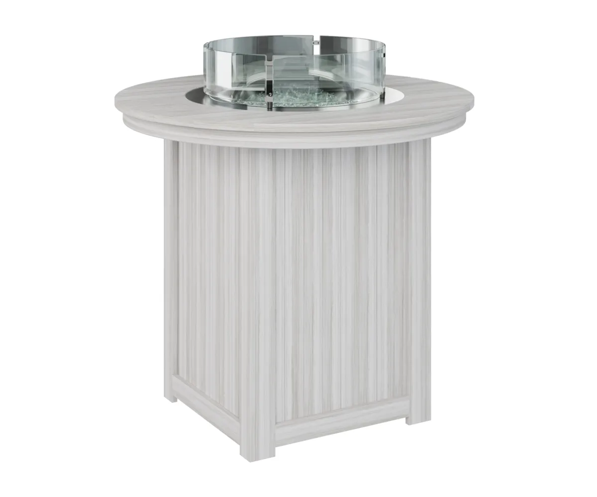 Donoma 44" Round Bar Fire Table by Berlin Gardens - 191-DRFT3944B