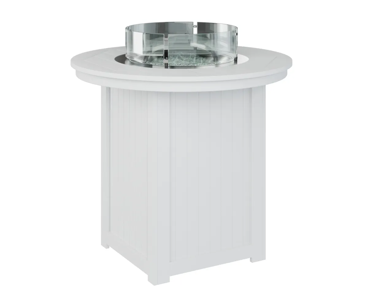 Donoma 44" Round Bar Fire Table by Berlin Gardens - 191-DRFT3944B