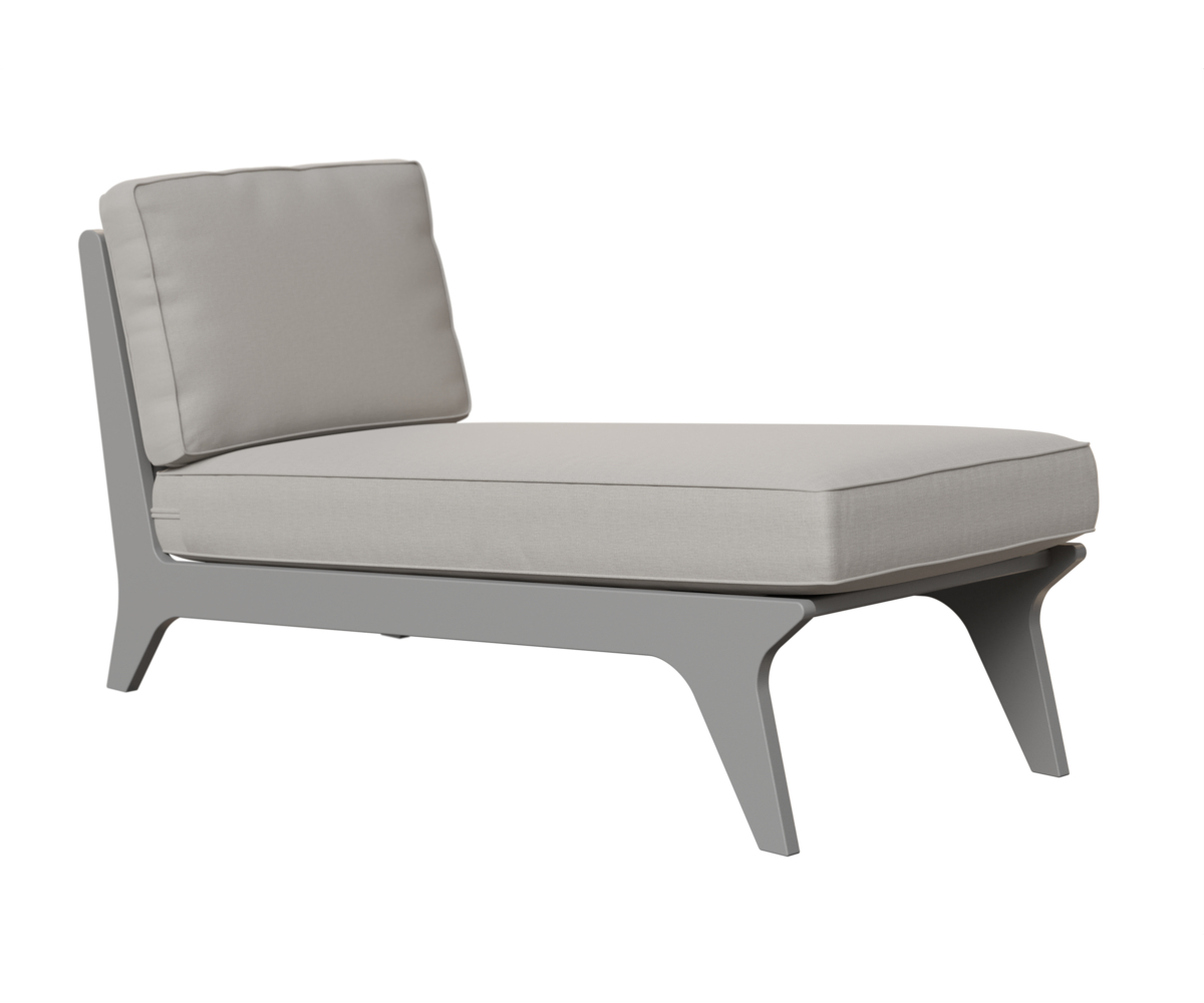 Hartley Chaise by Berlin Gardens - 191-HACL3029 - MGP Fog, Blend Linen Hartley Chaise by Berlin Gardens - 191-HACL3029 - 191-HACL3029