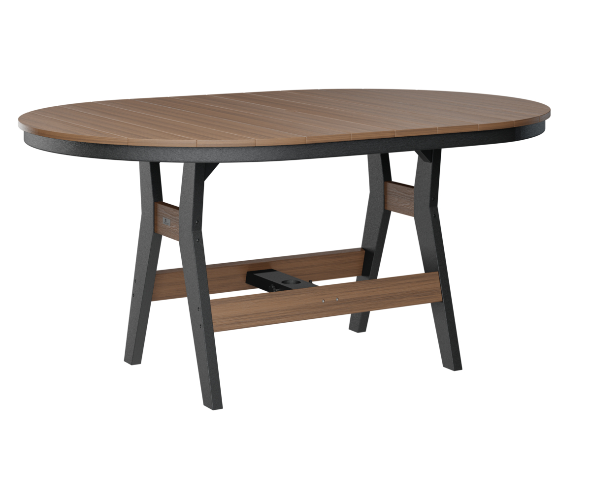 Harbor 44" X 64" Oblong Dining Table by Berlin Gardens - 191-HOT4464D - Antique Mahogany, Black Harbor 44" X 64" Oblong Dining Table by Berlin Gardens - 191-HOT4464D - 191-HOT4464D