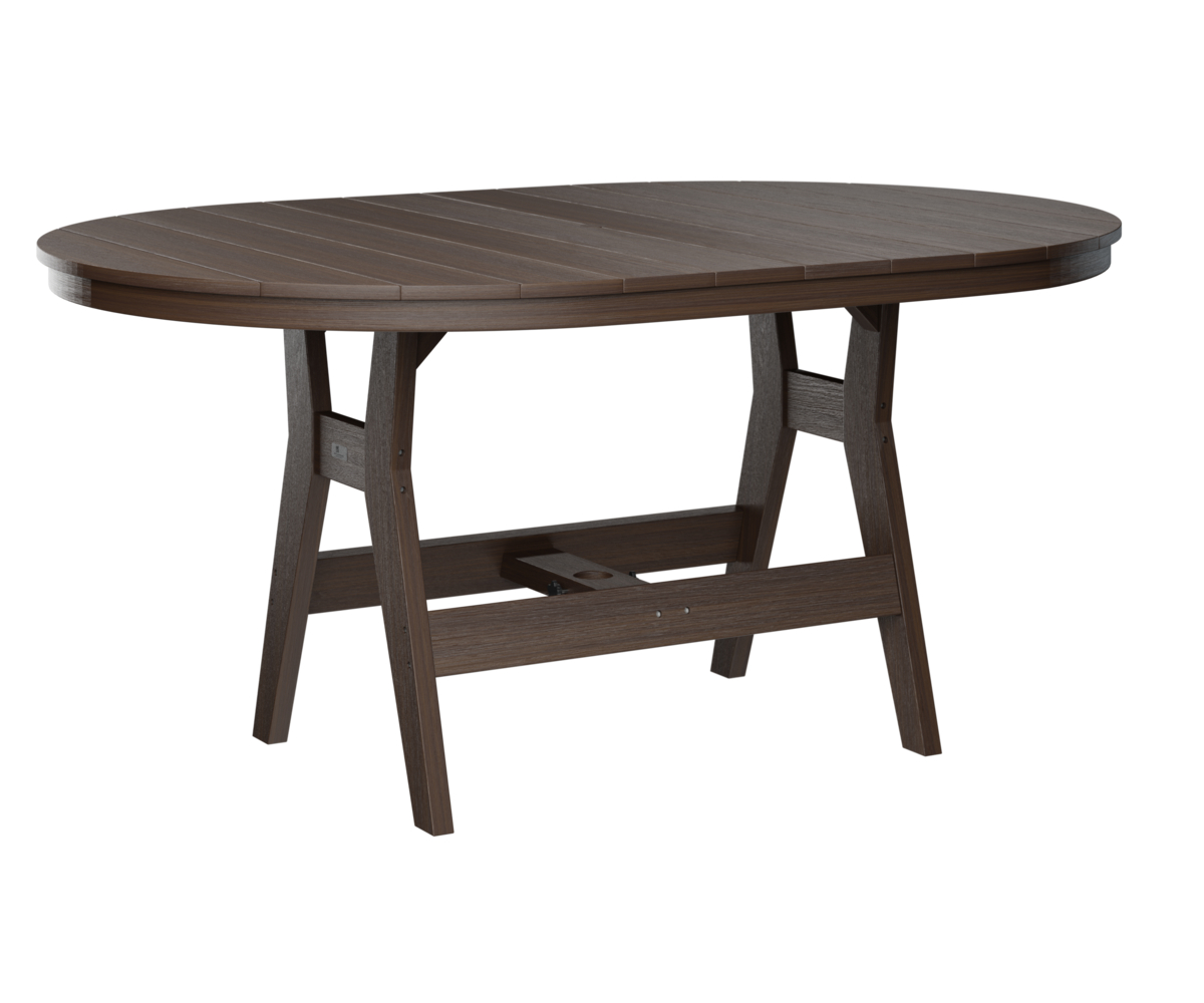 Harbor 44" X 64" Oblong Dining Table by Berlin Gardens - 191-HOT4464D - Brazilian Walnut, Brazilian Walnut Harbor 44" X 64" Oblong Dining Table by Berlin Gardens - 191-HOT4464D - 191-HOT4464D