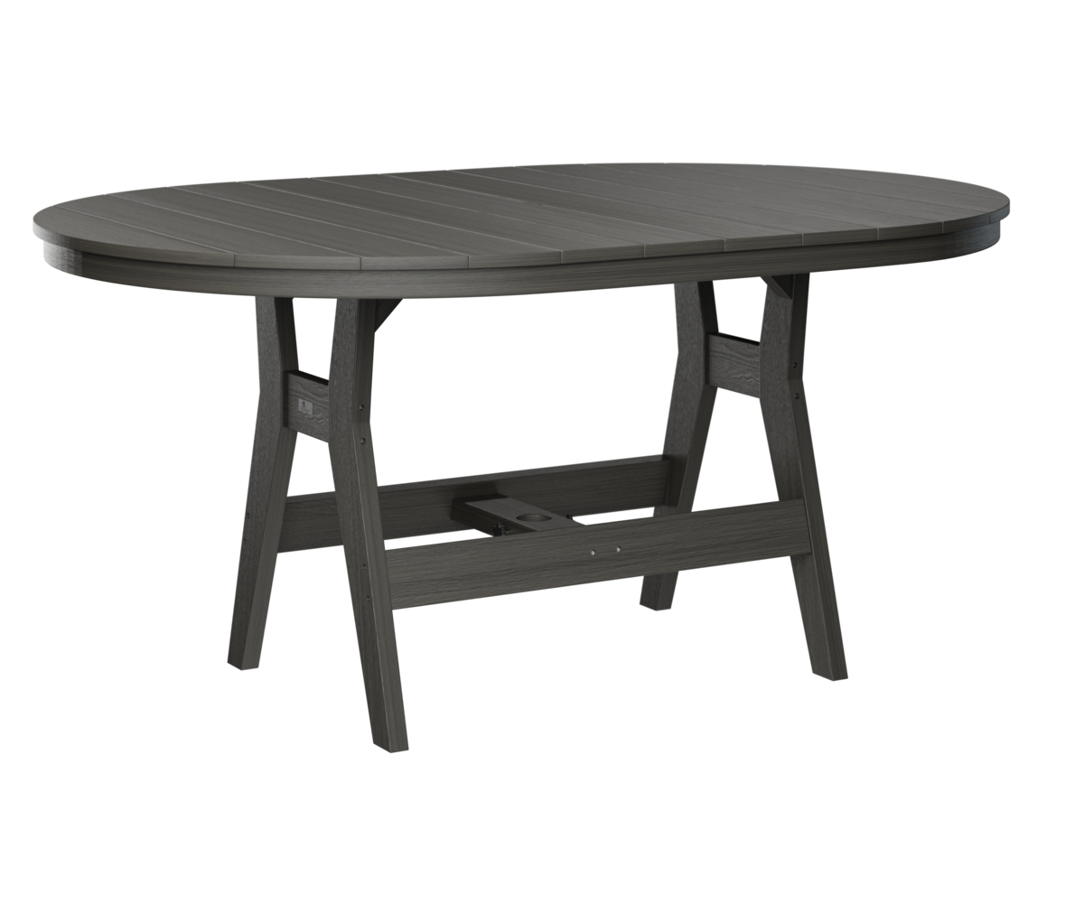 Harbor 44" X 64" Oblong Dining Table by Berlin Gardens - 191-HOT4464D - Coastal Gray, Coastal Gray Harbor 44" X 64" Oblong Dining Table by Berlin Gardens - 191-HOT4464D - 191-HOT4464D