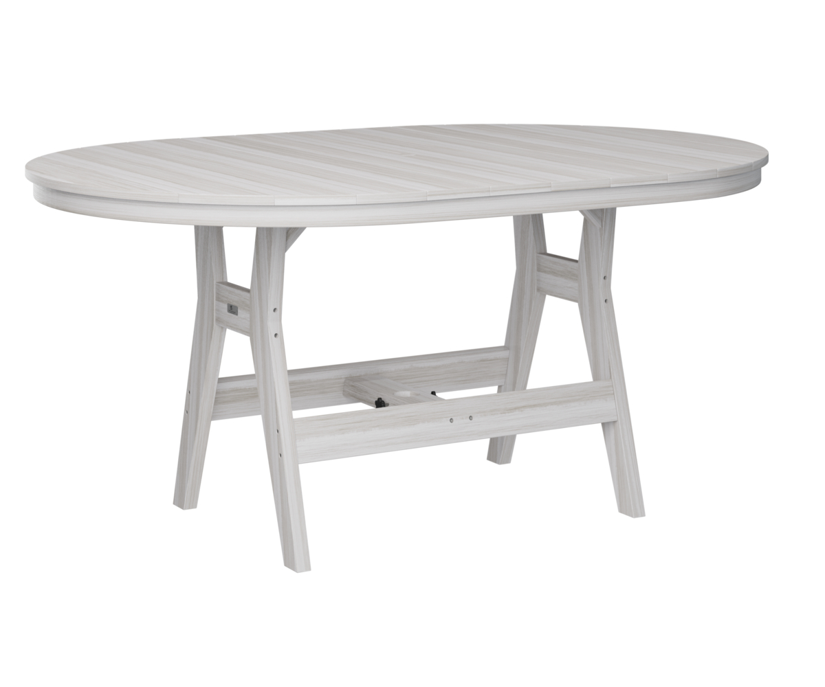 Harbor 44" X 64" Oblong Dining Table by Berlin Gardens - 191-HOT4464D - Seashell, Seashell Harbor 44" X 64" Oblong Dining Table by Berlin Gardens - 191-HOT4464D - 191-HOT4464D