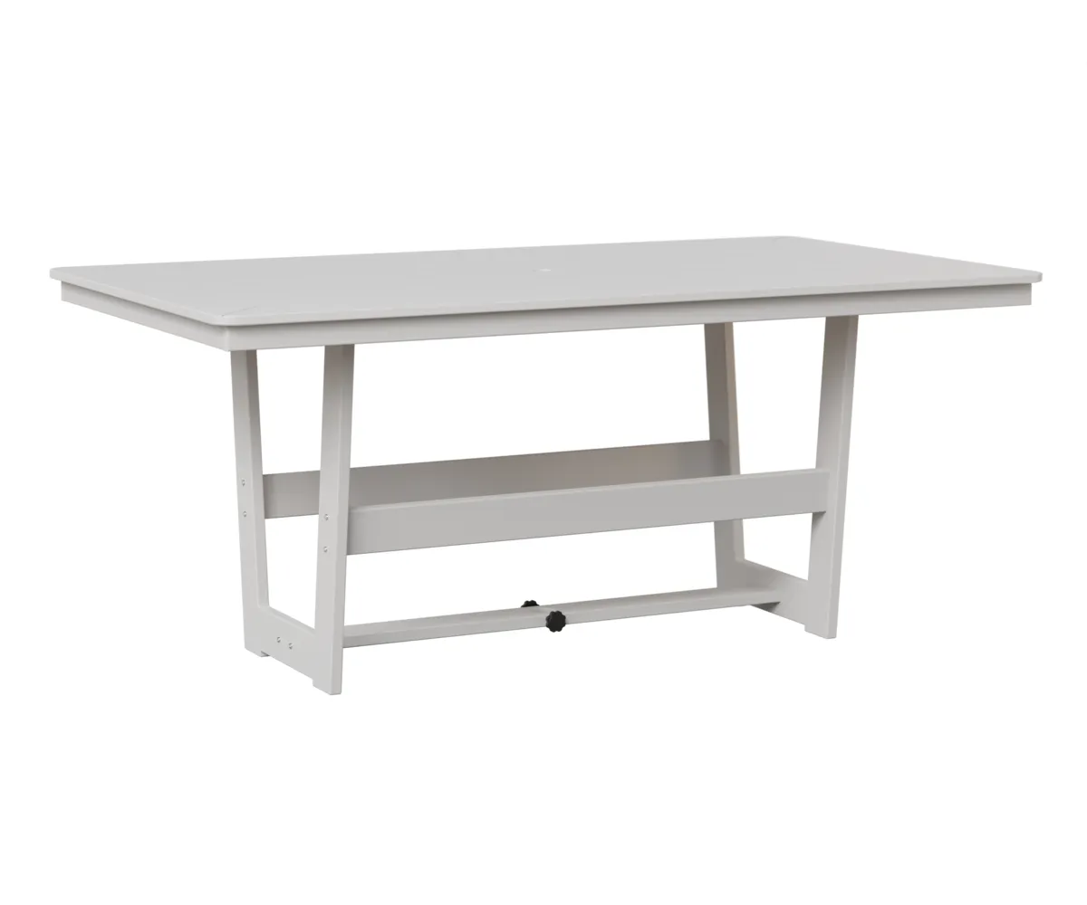 Hudson 40" x 70" Rectangular Dining Table by Berlin Gardens - MGP White, MGP White Hudson 40" x 70" Rectangular Dining Table by Berlin Gardens - 191-HRMT4070D