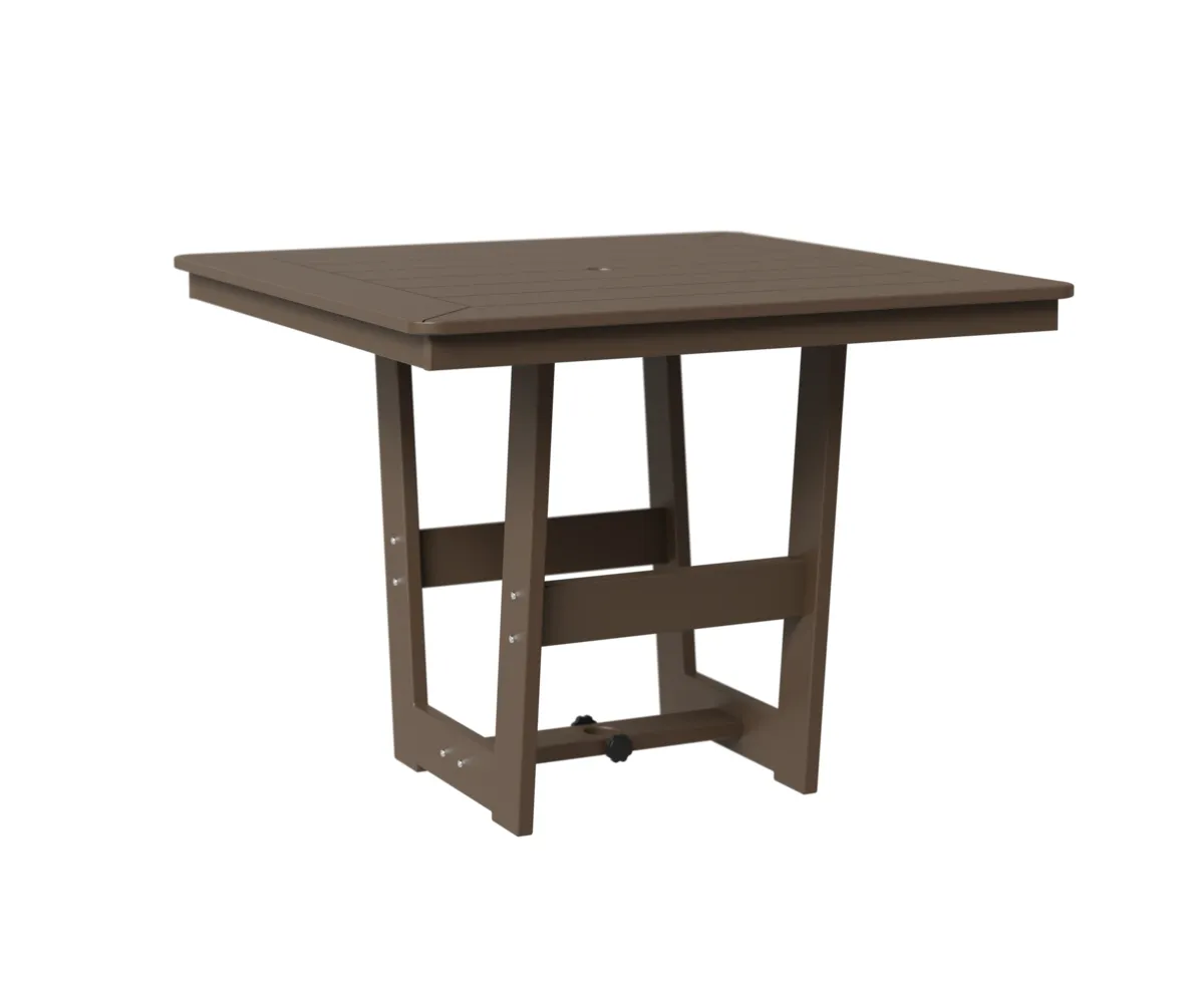 Hudson 40" Square Dining Table by Berlin Gardens - MGP Clay, MGP Clay Hudson 40" Square Dining Table by Berlin Gardens - 191-HSMT0040D