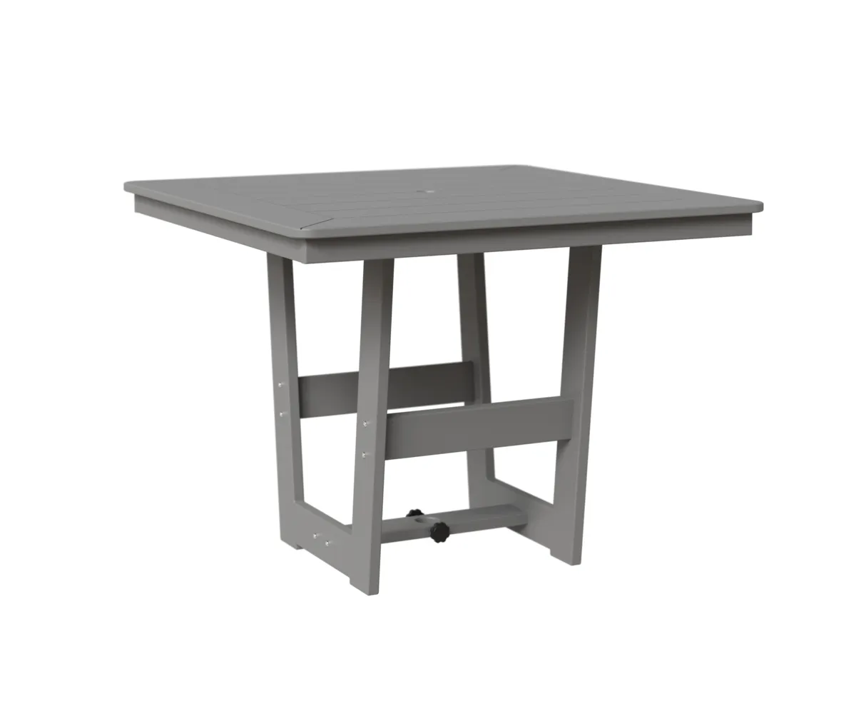Hudson 40" Square Dining Table by Berlin Gardens - MGP Fog, MGP Fog Hudson 40" Square Dining Table by Berlin Gardens - 191-HSMT0040D