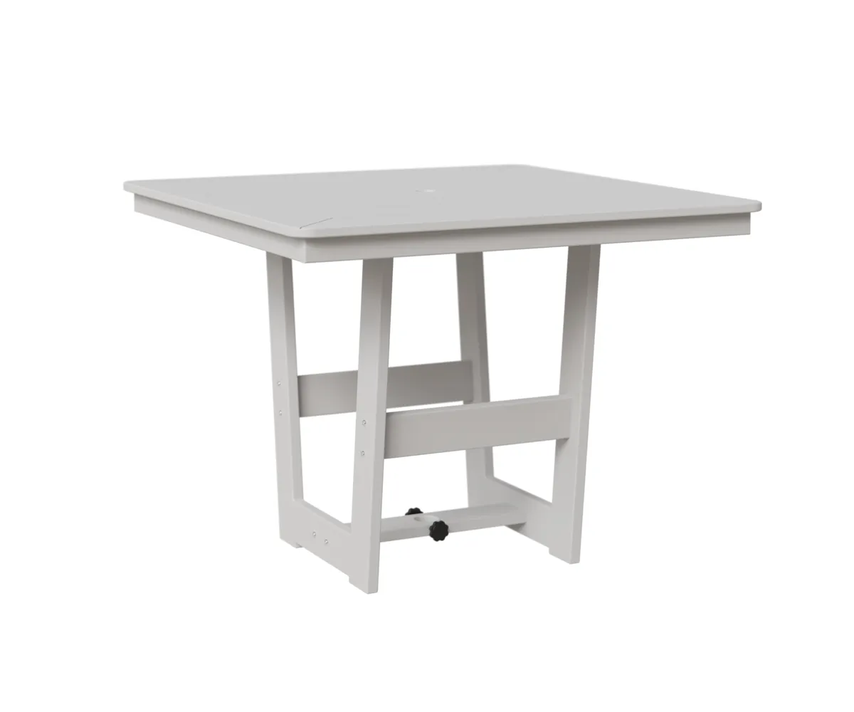 Hudson 40" Square Dining Table by Berlin Gardens - MGP White, MGP White Hudson 40" Square Dining Table by Berlin Gardens - 191-HSMT0040D