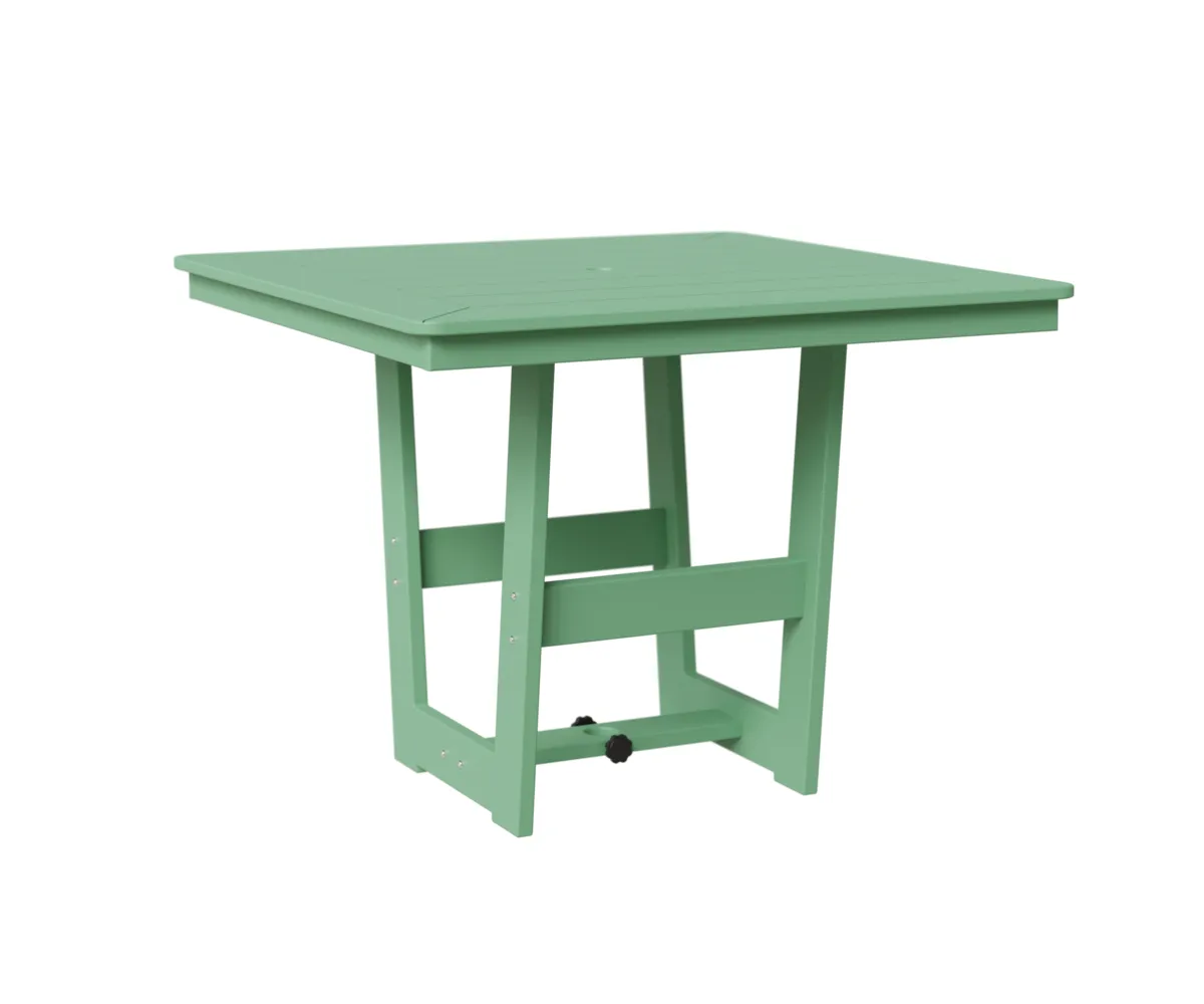 Hudson 40" Square Dining Table by Berlin Gardens - MGP Mint, MGP Mint Hudson 40" Square Dining Table by Berlin Gardens - 191-HSMT0040D