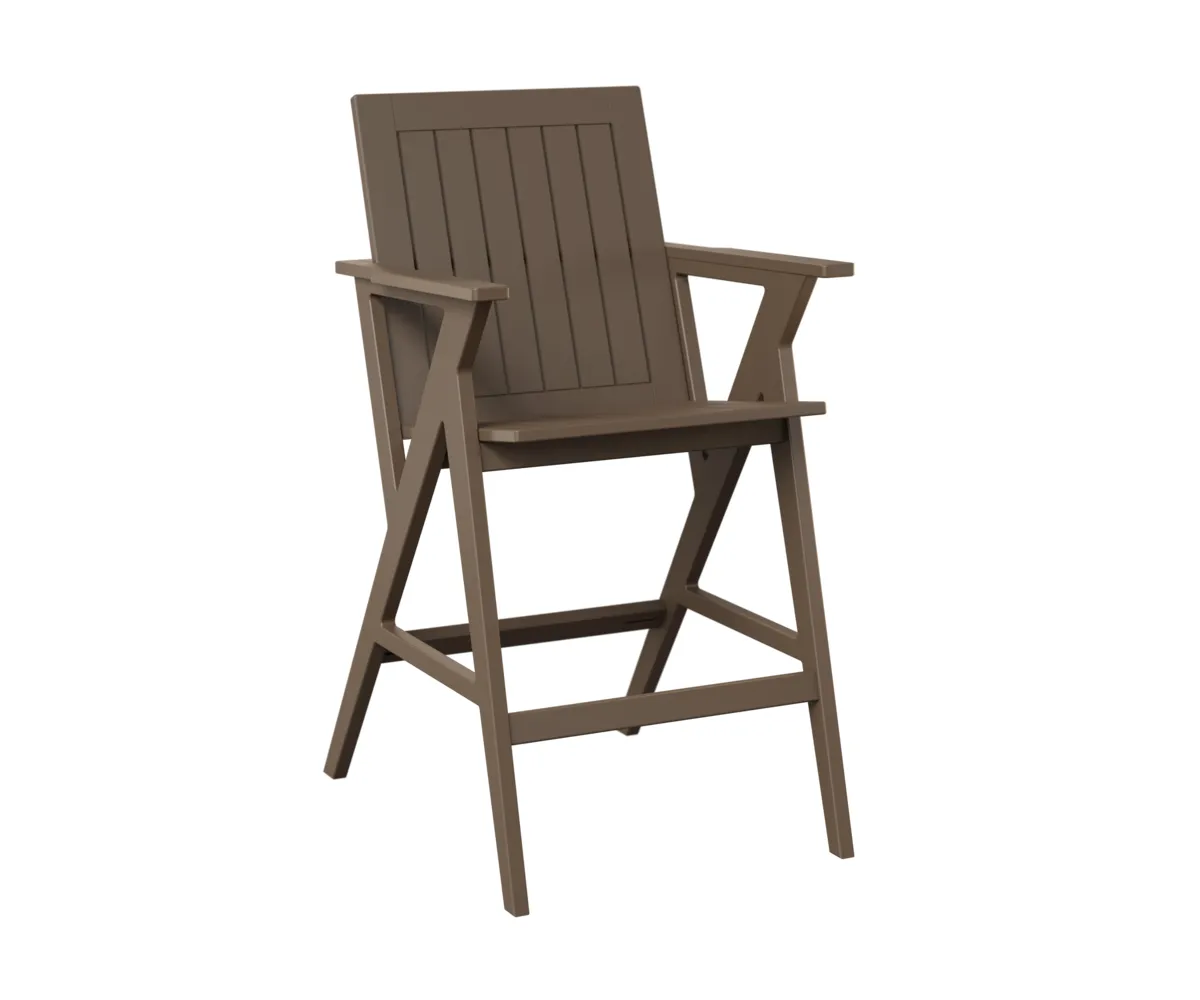 Kinsley MGP Bar Arm Chair by Berlin Gardens - MGP Clay Kinsley MGP Bar Arm Chair by Berlin Gardens - 191-KBAC2544