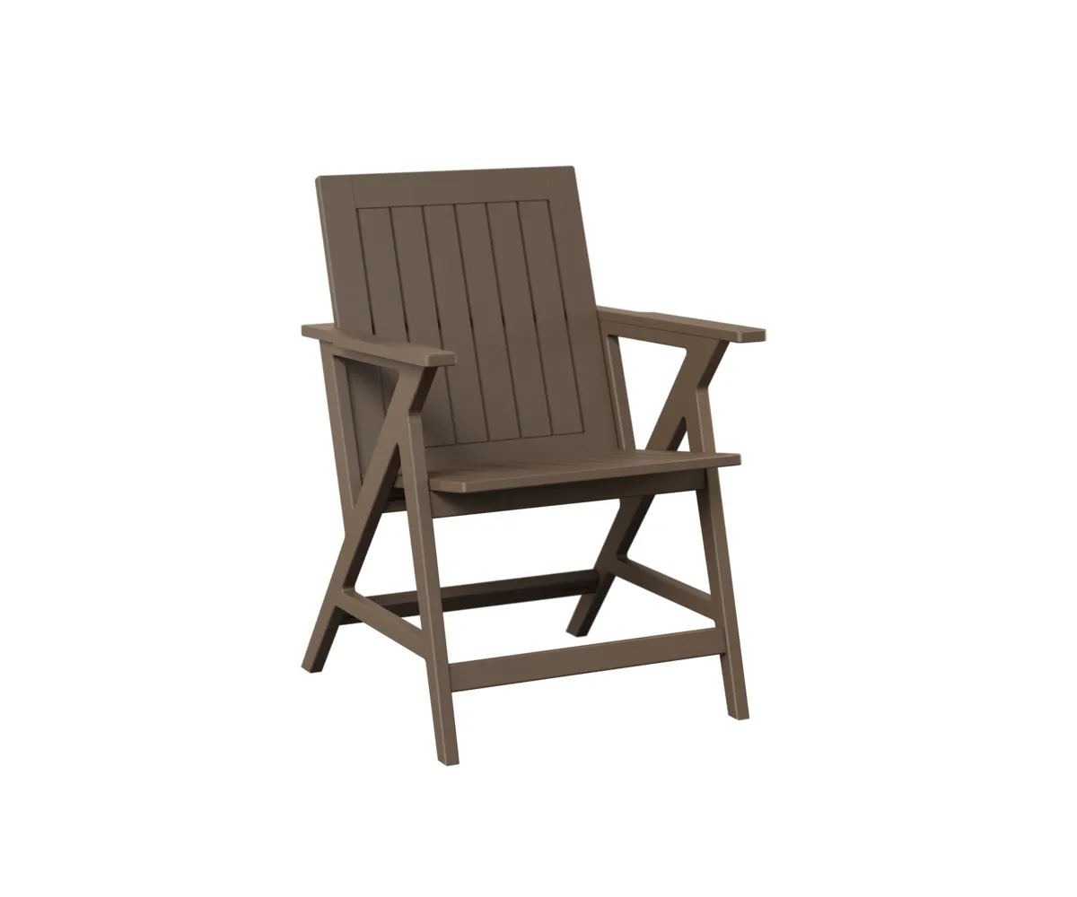 Kinsley MGP Dining Arm Chair by Berlin Gardens - MGP Clay Kinsley MGP Dining Arm Chair by Berlin Gardens - 191-KDAC2535